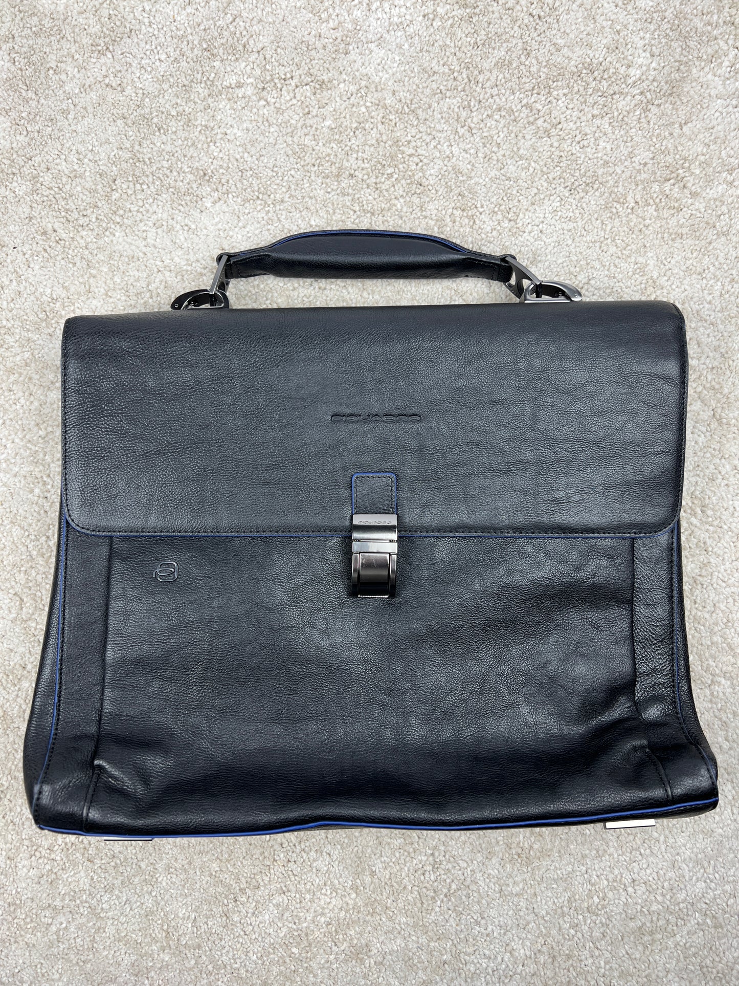 Piquadro - Blue Square Aktentasche aus Leder