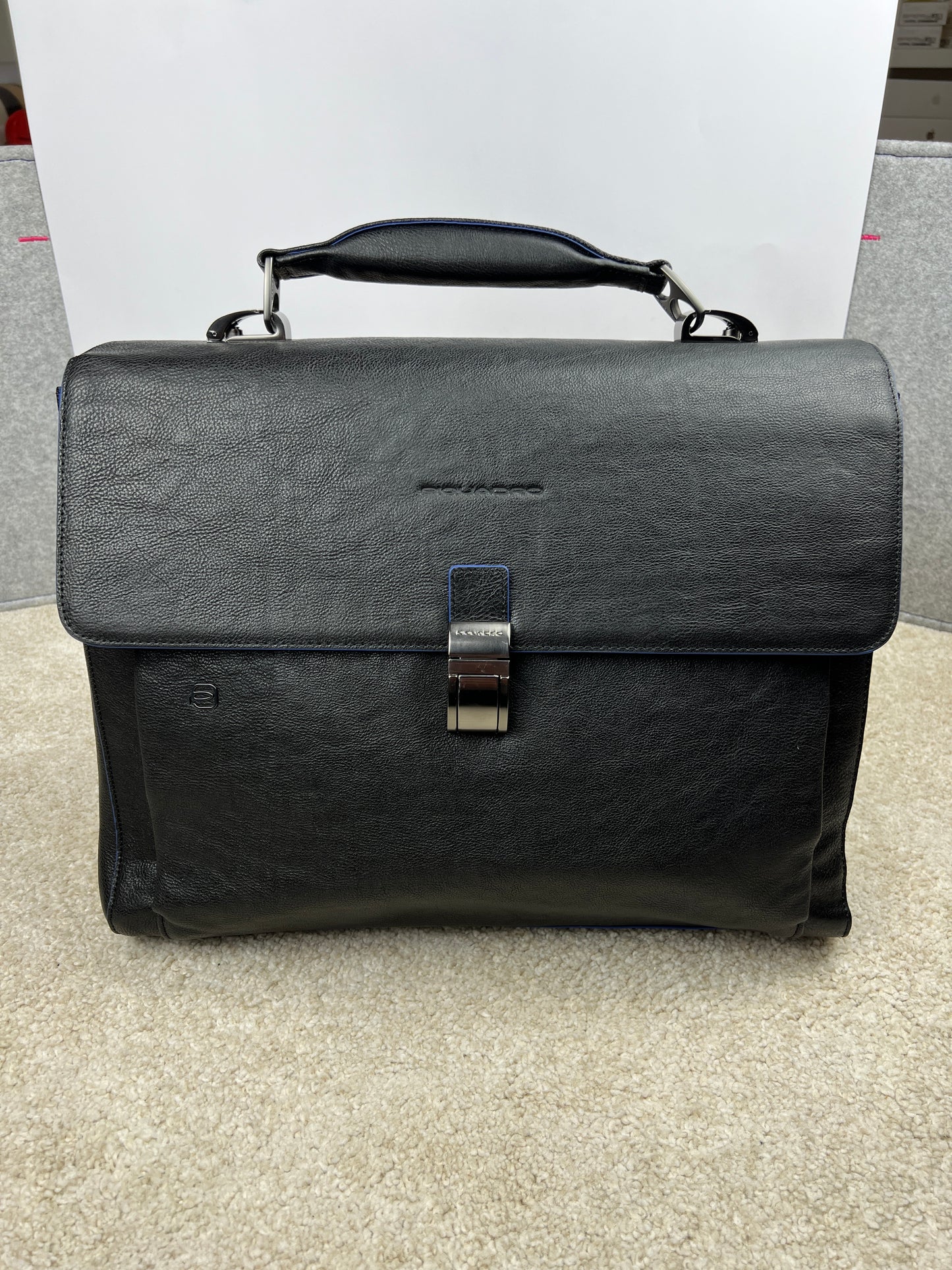Piquadro - Blue Square Aktentasche aus Leder