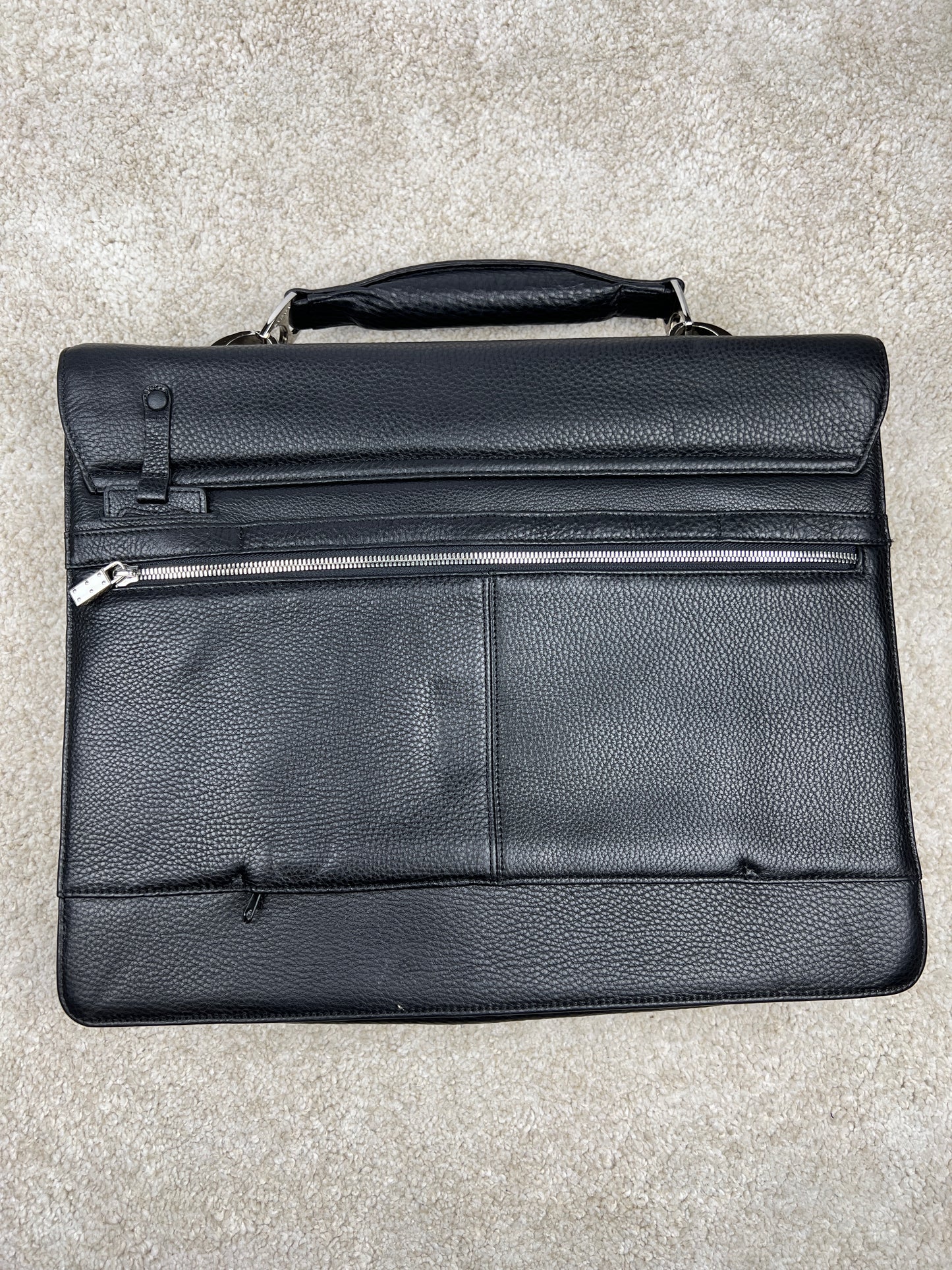 Piquadro Modus Leather Laptop Briefcase