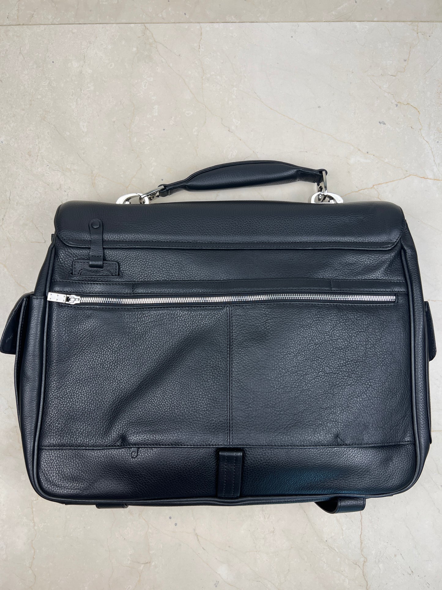 Computer Briefcase with iPad® Air Compartment, Dual Pockets & External Holders for Pen and Umbrella