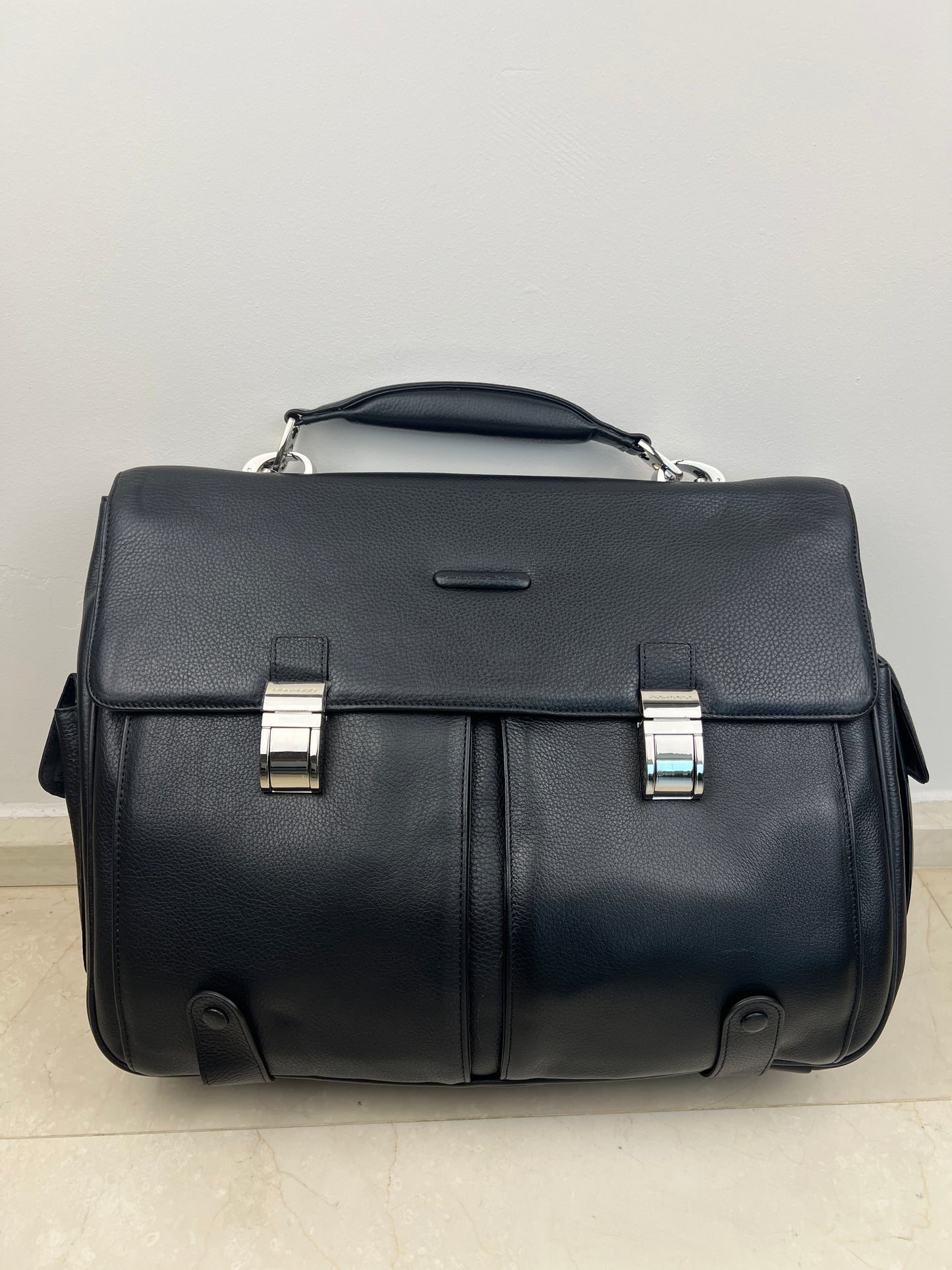 Computer Briefcase with iPad® Air Compartment, Dual Pockets & External Holders for Pen and Umbrella