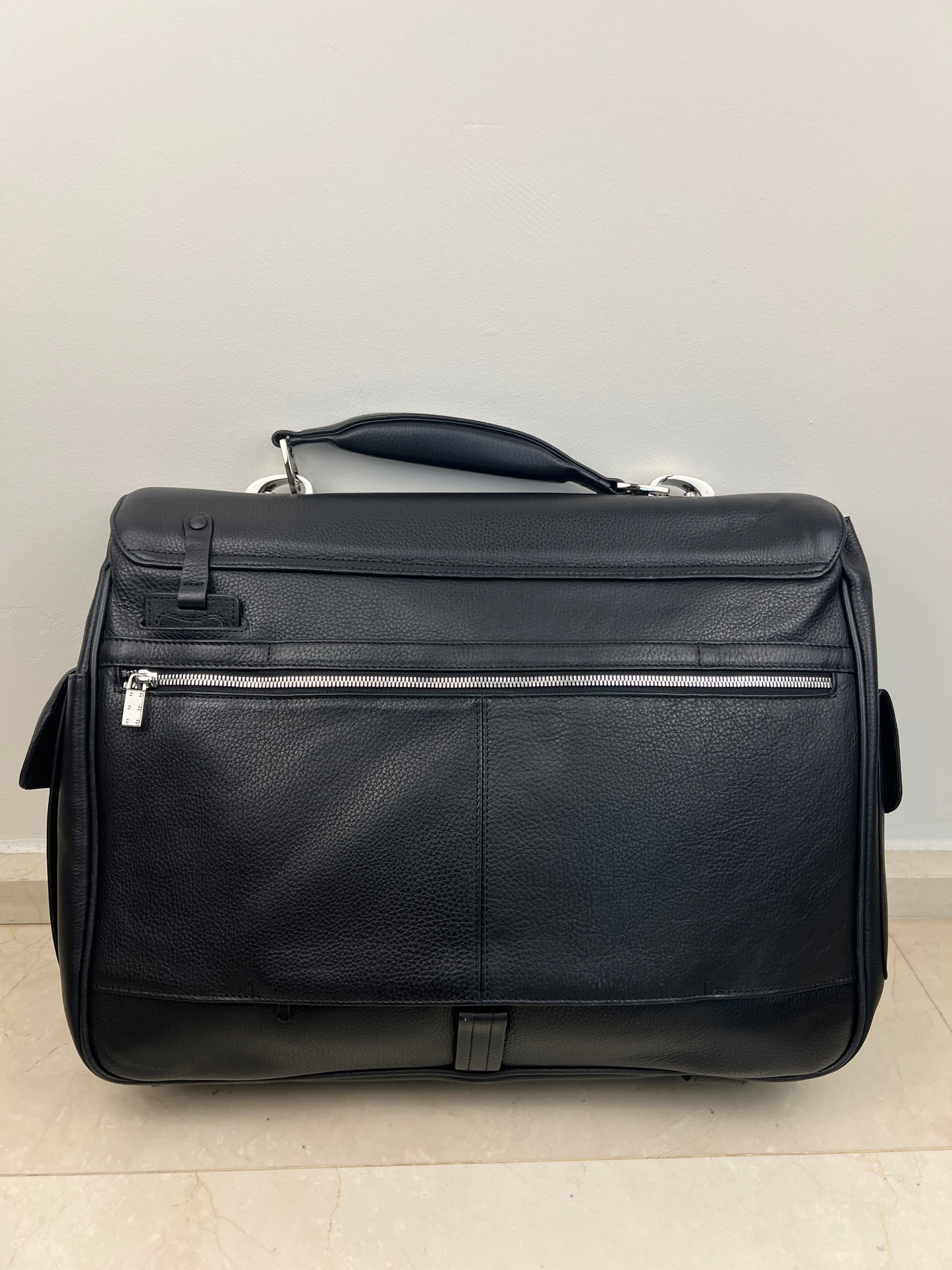 Computer Briefcase with iPad® Air Compartment, Dual Pockets & External Holders for Pen and Umbrella