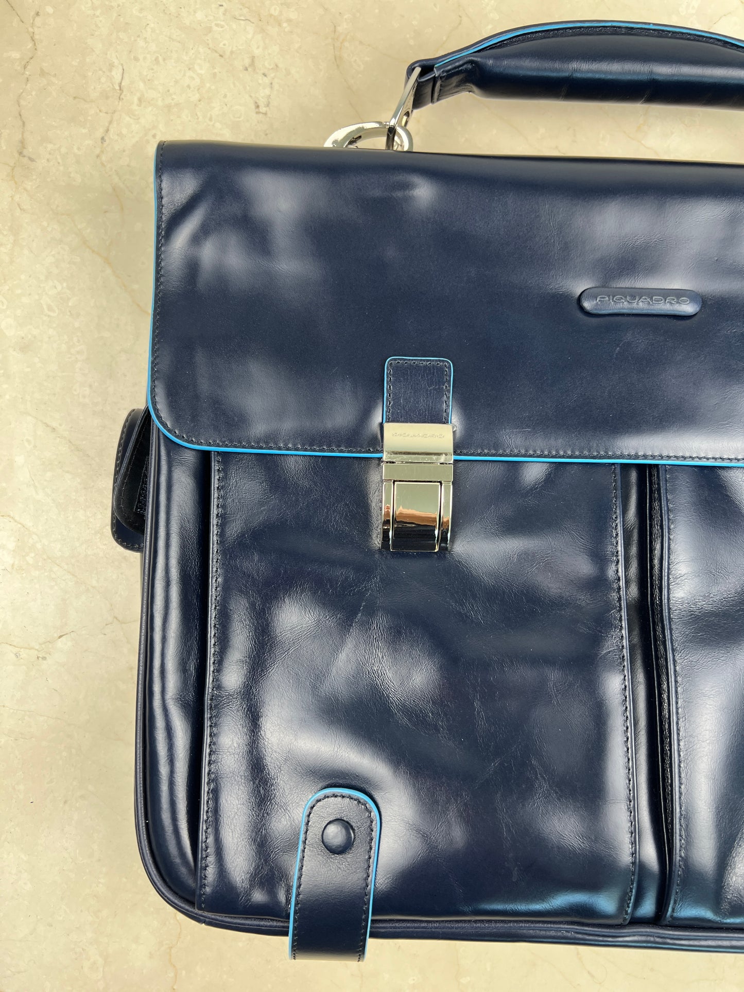 Cartella Porta Laptop in Pelle Piquadro Blue Square CA1068B2